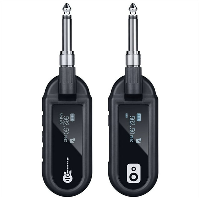 Transmisor y Receptor Inalámbrico para Guitarra Eléctrica. Transmisor Inalámbrico UHF Recargable.