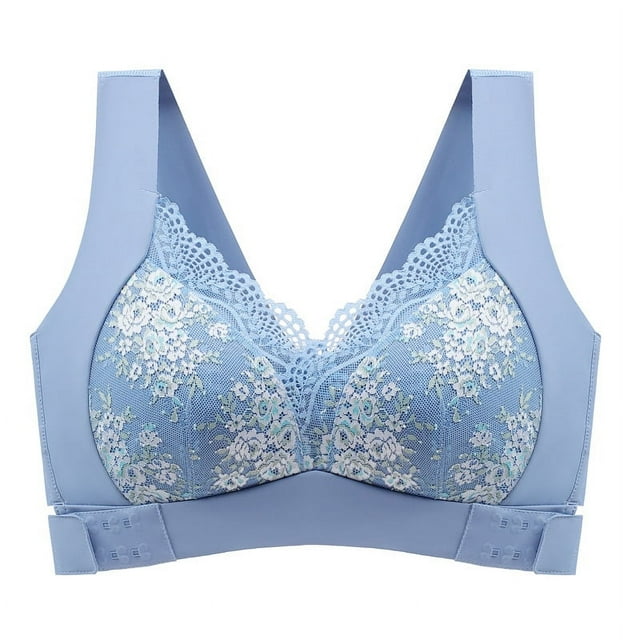 Sujetador deportivo de talla grande, sin costuras, con espalda descubierta, tipo chaleco, con hebilla lateral
