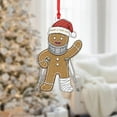 thumbnail image 2 of ViciArt Gingerbread Ornament – What a Year 2025 Design with Cast and Crutches, Christmas Decor, 2 of 4
