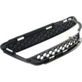 thumbnail image 3 of Bumper Grille Compatible With 2012-2013 Mercedes Benz S350 2010-2013 S400 Front, Left Driver Side, Outer Black, 3 of 3