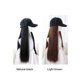 thumbnail image 3 of Seitruly Peluca de pelo liso para mujer, sombrero de béisbol para niñas, peluca para fiesta, viaje, Cosplay con gorra Cuidado del cabello, 3 of 6