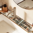 thumbnail image 2 of Yayeee Faucet Mat for Kitchen Sink 14.7" Diatomite Long Splash Guard Pad, Shelf Plants, 2 Pack, 2 of 7