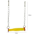 thumbnail image 2 of Perroquet Suspendu Swing Interactif Amusant Oiseau Cage Swing Perroquet Cage Perche, 2 of 10