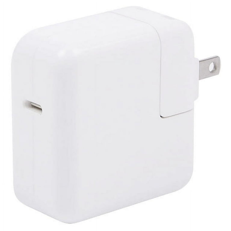 Restored Apple 61W USB-C Adapter with USB Type-C Cable, White