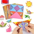thumbnail image 1 of Educational DIY Colorful Origami Kit for Kids Ages 4-6 - 108 Sheets Creative Handcraft Set, Child-Safe Material, Enhances Cognitive Skills & Imagination, Perfect Kindergarten Art Craft Supplies, 1 of 5