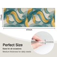 thumbnail image 5 of Teal Gold Marble Pattern Kitchen Rug Mat,Kitchen Runner Rugs Non Skid Washable,Decorative Kitchen Floor Mats for Kitchen,Sink,Laundry,17"X47", 5 of 5