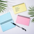 thumbnail image 4 of 150 PCS Spiral Bound Index Cards 3x5 Inches Spiral Bound Index Cards Colored Ruled Index Cards with Ring Colorful Notecards Flashcards for Studying Nursing  Office Taking to Do List, 4 of 7