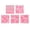 Pink, variant on Yajisi 184pcs Glow in The Dark Stickers Space Ship Theme Self Adhesive Glowing Ceiling Decals Green Color Wall Decor for Kids Room and Bedroom 11.02 inches / 28 cm