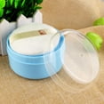 thumbnail image 4 of Estuche con aplicador de talco, borla portátil para polvos corporales y envase. Dispensador de talco para bebés y niños, ideal para el baño y viajes. Perfecto para mujeres y bebés., 4 of 8