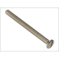thumbnail image 1 of Forgefix - Socket Screw Slotted Raised Head Nickel Plated 3.5 x 25mm Bag 100, 1 of 1