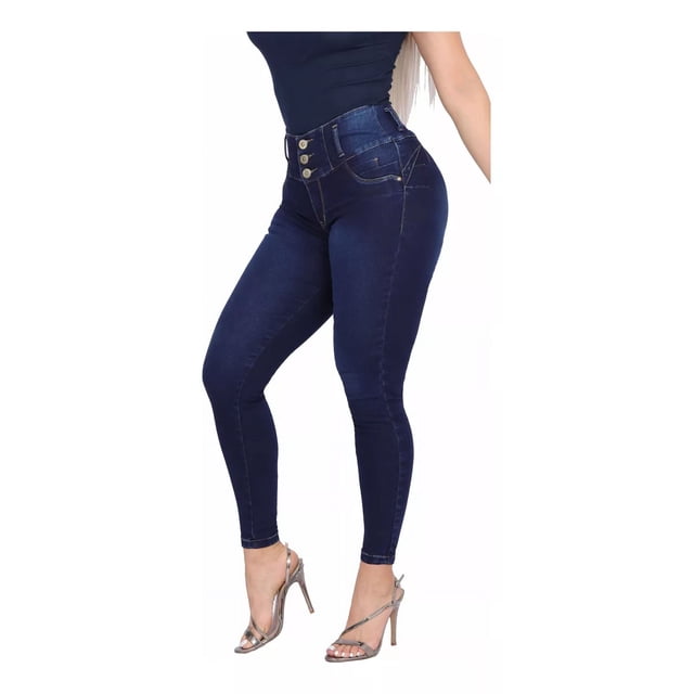 Umarah® Jeans Mujer Mezclilla Stretch Push Up Swam1
