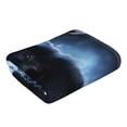 thumbnail image 3 of Kll Night Scene Of Wolves Ultra Absorbent & Soft Hand Towels For Bath, Hand, Face, Gym And Spa-27.5x16in, 3 of 9