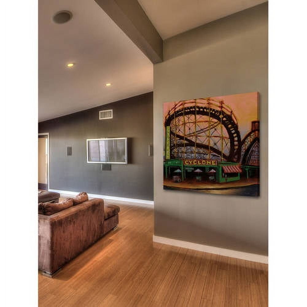 Marmont Hill "Cyclone" by Rick Novak Painting Print on Wrapped Canvas