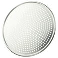 Tersarium Round Aluminum Pizza Pan With Holes Mesh Pizza Baking Screen