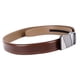 thumbnail image 2 of Cinturón de cuero para hombres Cinturón de vestir casual para hombre ajustable y personalizable con hebilla de clic automática para uso diario Marrón claro, 2 of 10