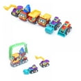 thumbnail image 1 of Pull Back Toy Cars for Kids  Set of 6  Pullback Racers in Assorted Colors  Birthday Party Favors for Boys and Girls  Goodie Bag Fillers  Small Carnival and Contest Prize, 1 of 4