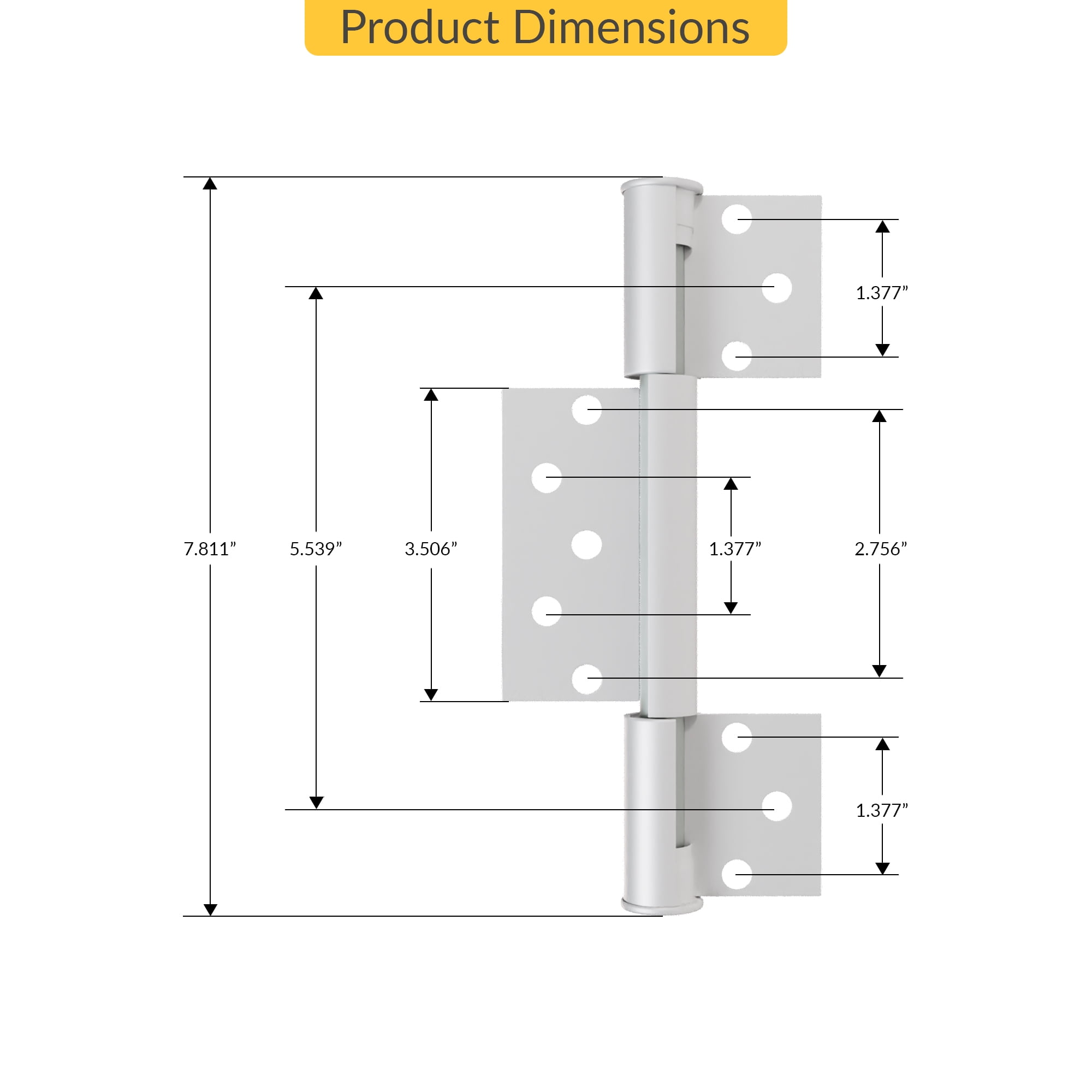 3-WAY ADJUSTABLE CONCEALED HINGE - HES3D-E160BL - Sugatsune