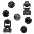 thumbnail image 4 of 4 in 1 RGBW Beam Moving Head Stage Lights DMX Spotlight LED Pinspot Disco DJ Event, 4 of 6