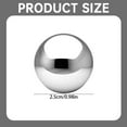 thumbnail image 3 of LMTODLFG Stainless Steel Gazing Ball,Polished Sphere Floating Pond Balls Hollow Gazing Globe for Home and Garden Decoration (1inch, 1.5inch, 2inch), 3 of 9