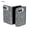 Black, variant on Compatible with iPhone Duo PC Case, Semi-Transparent Sparkle Foldable Phone Cover, Shock-Resistant Fingerprint-Proof Protective Case, White