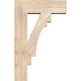 thumbnail image 3 of Ekena Millwork 5 1/2"W x 22"D x 34"H Merced Block Smooth Bracket, Douglas Fir, 3 of 25