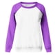 thumbnail image 5 of Liquidación de ICHUANYI, camiseta de manga raglán para mujer, cuello redondo suelto de color, jersey de manga larga, camiseta de manga larga con cuello redondo/camisa ICHUANYI WER202308170542, 5 of 7