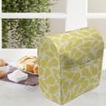 thumbnail image 4 of Yellow Lounger Chair Bag, Yellow Tropical Exotic Pineapple Fruit Pattern with Dots Little Circles, High Capacity Storage with Handle Container, Lounger Size, White and Yellow, by Ambesonne, 4 of 5