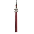 thumbnail image 3 of Class Act Graduation Graduation Tassel - 2020 - Bling Charm - 2 Color, Purple / Gold, 3 of 9