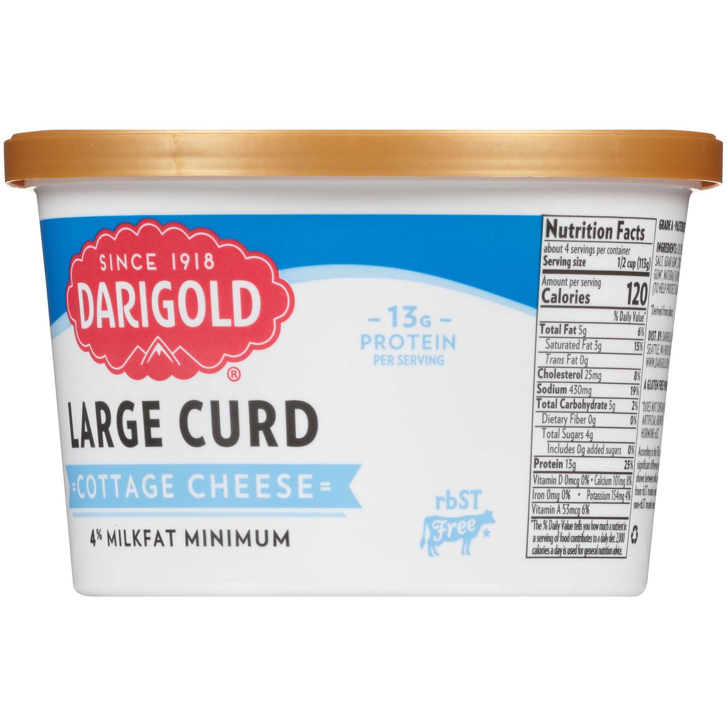 Darigold Darigold Cottage Cheese 16 Oz Walmart Com