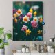 thumbnail image 4 of Qisvanset 12x16 Inch Pink Yellow Daffodil Canvas Painting Wall Art, 4 of 5