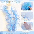 thumbnail image 2 of Cinta Ganeen 29 m Organza Iridiscente Plisada con Volantes 15 cm, 2 of 7
