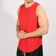 thumbnail image 4 of pstuiky Camiseta sin mangas para hombre, Blusa deportiva sin mangas con cuello redondo y estampado liso informal para hombre Tops elegantes para mujer s, 4 of 6