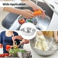 thumbnail image 5 of 4 Pcs Stainless Steel Mixing Bowls, Extra Large Salad Bowl, Deep Metal Kitchen Basin, Mirror Finish, Dishwasher Safe, Mixing Bowl for Food Prep, Baking, Cooking, Commercial Use, 5 of 5