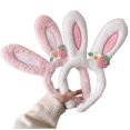 thumbnail image 4 of Plush Easter Bunny Ears Headband for Girls Rabbit Ear Head Bands, 4 of 4