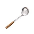 thumbnail image 1 of Cuchara ranurada de acero inoxidable, herramienta de cocina, espátula de metal, utensilio de fácil limpieza, 1 of 6