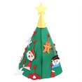 thumbnail image 1 of Preciosa fiesta en casa, feliz colgante, sombrero de Navidad, decoración, adorno de Navidad, artesanía, 1 of 11