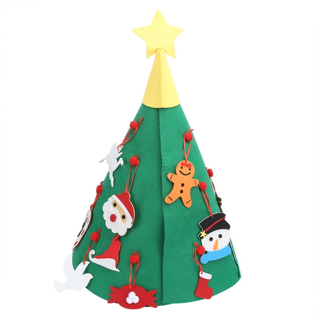 Preciosa fiesta en casa, feliz colgante, sombrero de Navidad, decoración, adorno de Navidad, artesanía