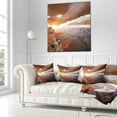 thumbnail image 3 of Designart Grand Canyon under Thunderstorm Sky - Landscape Printed Throw Pillow - 16x16, 3 of 5
