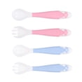 thumbnail image 4 of Upgraded Baby Utensils Cartoon Dog Spoon Fork Set Toddler Babies Children Feeding Training Spoon Easy Grip Heat-Resistant Bendable Soft Perfect Self Feeding Learning Spoons, 4 of 7