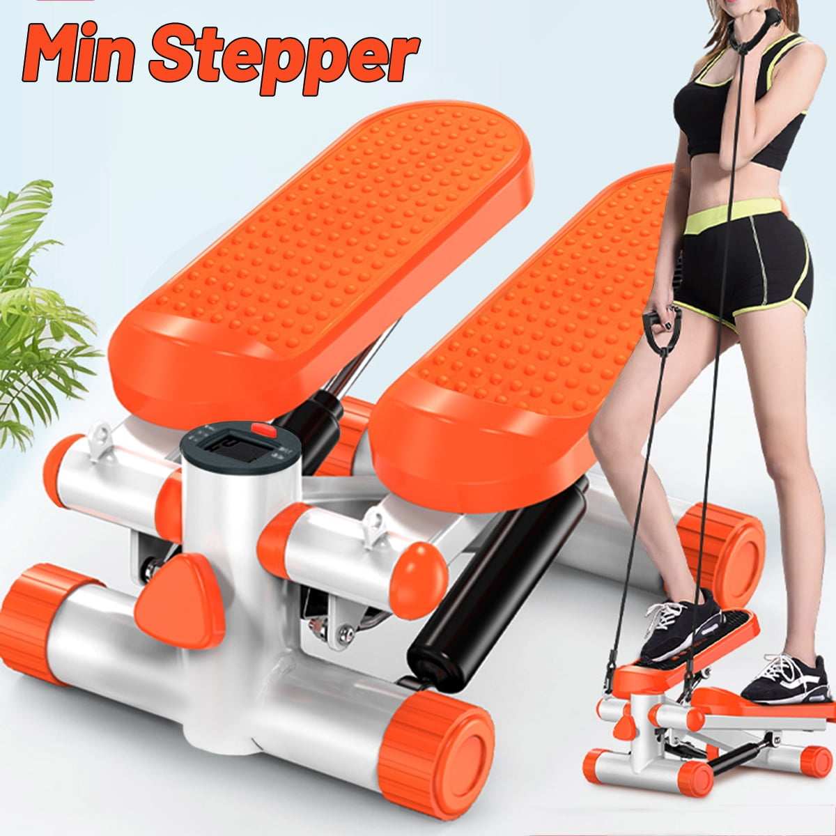 Silent Mini Stepper Trainer Exercise Machine with