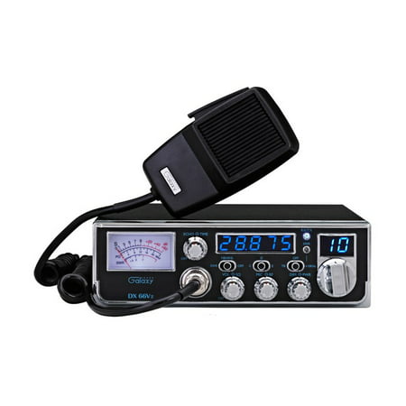Galaxy DX-66V2 10 Meter Amateur Ham Mobile Radio AM FM PA Dual Mosfet