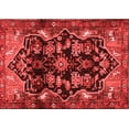 thumbnail image 1 of Ahgly Company Machine Washable Indoor Rectangle Persian Red Traditional Area Rugs, 8' x 12', 1 of 4