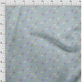 thumbnail image 3 of oneOone Cotton Poplin Fabric Lemon Slice Vegetable Print Fabric BTY 56 Inch Wide, 3 of 4