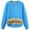 Blue, variant on Annhoo Womens Sherpa Lined Sweatshirts Winter Long Sleeve Crewneck Fleece Pullover Plus Size Soft Thermal Shirts