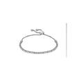 thumbnail image 2 of 10kt White Gold Womens Round Diamond Single Row Bolo Bracelet 1 Cttw, 2 of 2