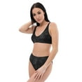 thumbnail image 6 of Black Palms High-waisted Bikini Swimsuit, 6 of 9