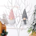 thumbnail image 4 of Visland Doll Hangings Gnome Pattern Wear-Resistant Fabric Christmas Tree Hanging Tag Holiday Gift, 4 of 8