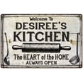 thumbnail image 1 of DESIREE'S Kitchen Farmhouse Sign 16 x 24 Matte Finish Metal 116240033428, 1 of 1