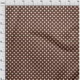 thumbnail image 3 of oneOone Cotton Poplin Fabric Check Ikat Print Fabric BTY 42 Inch Wide, 3 of 4