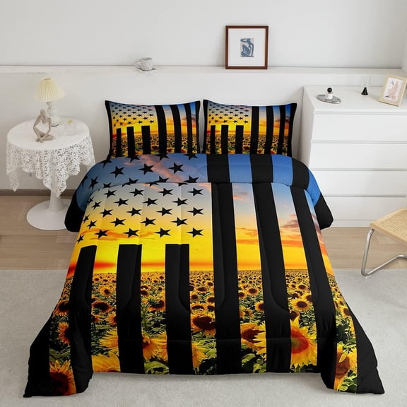 Homewish Teens Paris Tower Comforter Set Size Cherry Blossoms Bedding Set for Kids Boys Girls Bedroom ration Pink Flowers Bed Duvet Insert Romantic Theme Comforter with 2 Pillowcases